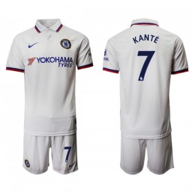 Chelsea Dres KANTE 7 Dječji Gostujući 2019/20 Kratkih Rukava